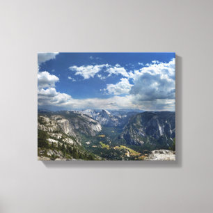 Yosemite Valley und Halbkuppel von der Adlerspitze Leinwanddruck