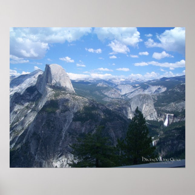 Yosemite Valley vom Glacier Point Poster (Vorne)