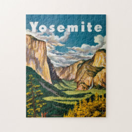 Yosemite Vintag Art Cool Historische Fotos Reisen Puzzle