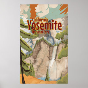 Yosemite Vintage Poster