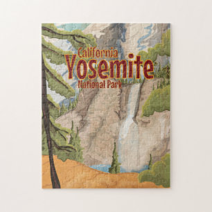 Yosemite Vintage Poster Puzzle