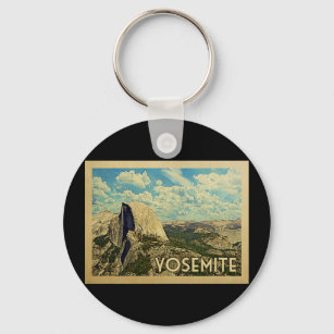 Yosemite Vintage Travel Schlüsselanhänger