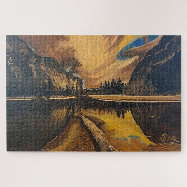 Yosemite, von Gary Poling Puzzle (Horizontal)