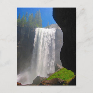 yosemite Wasserfall Postkarte