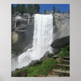 Yosemite Waterfall Poster