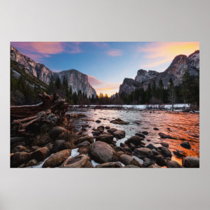 Yosemite's Gates of the Valley Poster