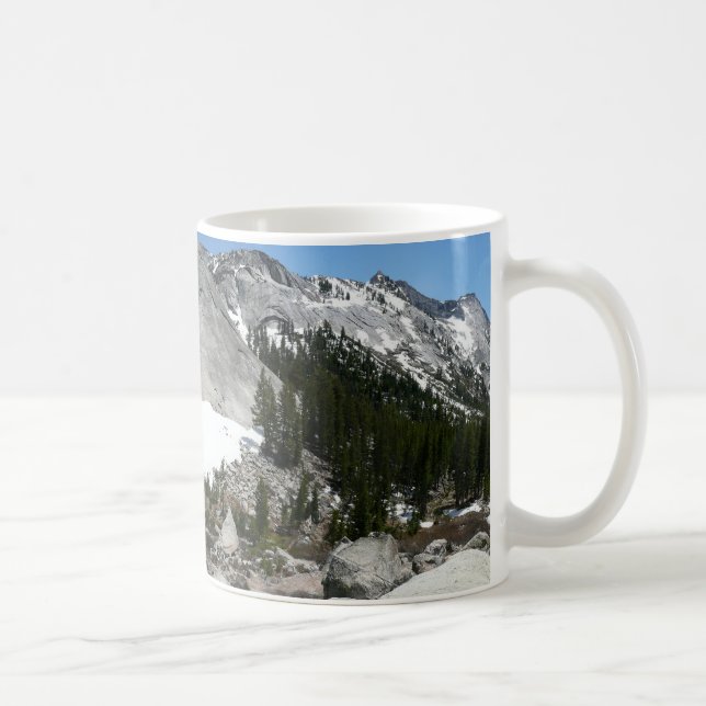 Yosemite's Snowy Granite Domes Tasse (Rechts)