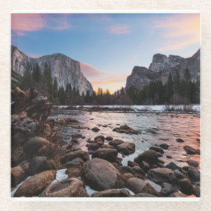 Yosemites Tore des Tales Glasuntersetzer