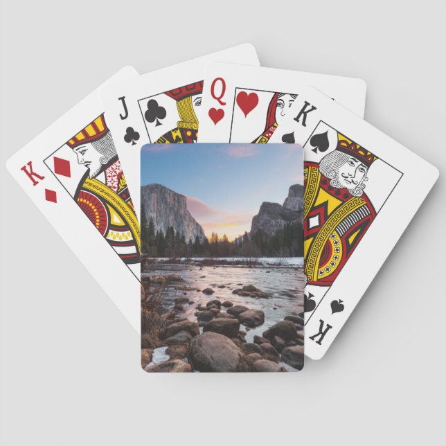Yosemites Tore des Tales Spielkarten (Rückseite)