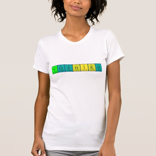 Yoshiko Periodenname Shirt (Vorderseite)