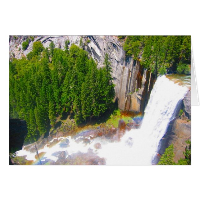 yosmische Felle mit Regenbogen (Vorderseite (Horizontal))