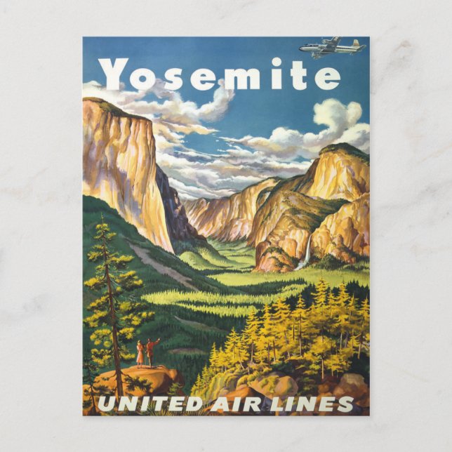 Yosmite Postkarte (Vorderseite)