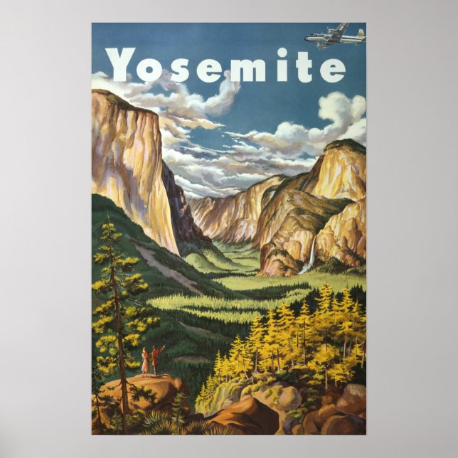 Yosmite Vintage Plakat (Vorne)