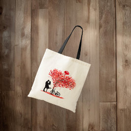 You and Me, and Cupid Tote Bag Tragetasche