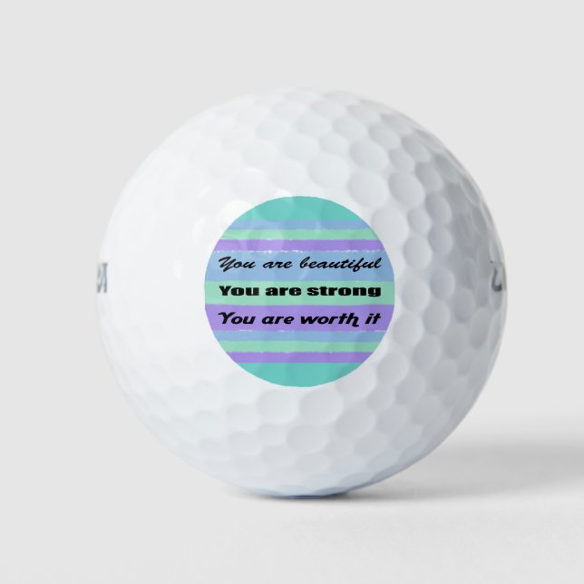 You are Beautiful Golfball (Vorderseite)