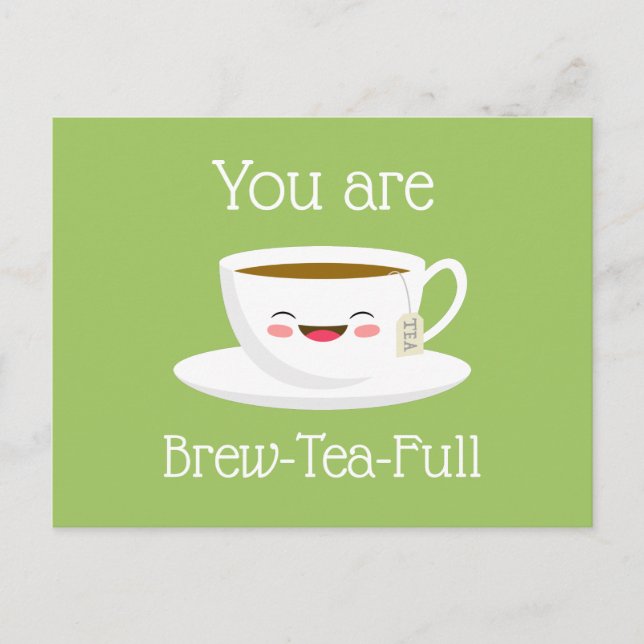 You are Beautiful Postkarte (Vorderseite)