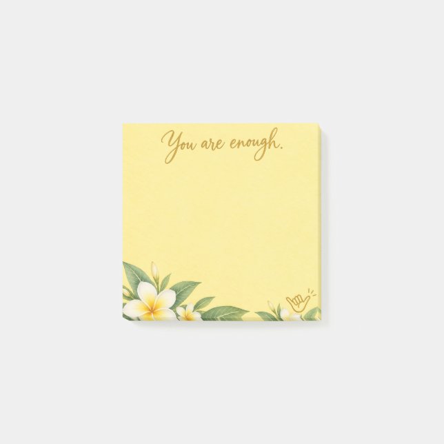 You Are Enough Post-it Notizen (Vorderseite)