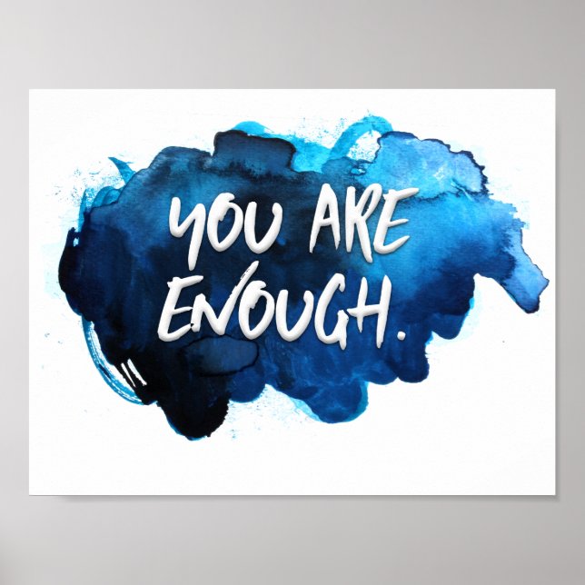 You are Enough Poster (Vorne)