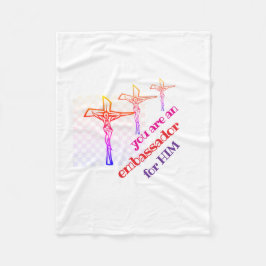 You are Jesus' Ambassador Tote Fleecedecke