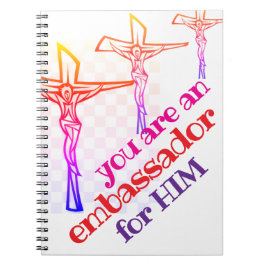 You are Jesus' Ambassador Tote Notizblock