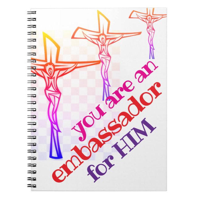 You are Jesus' Ambassador Tote Notizblock (Vorderseite)