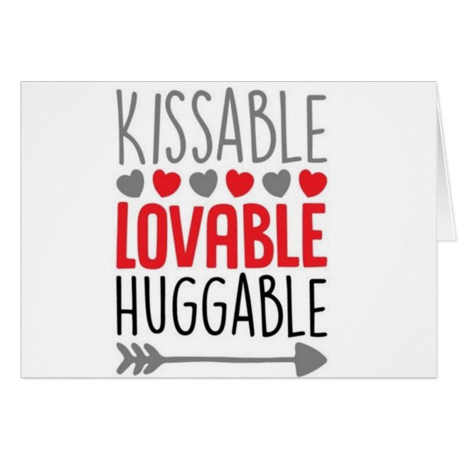 **YOU** ARE KABLE LOVABLE HUGGABLE <3 (Vorderseite (Horizontal))