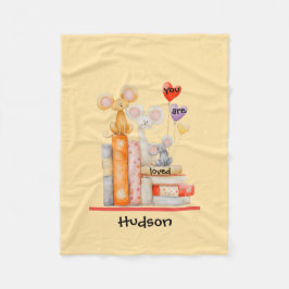 You Are Loved Child's Fleece Blanket