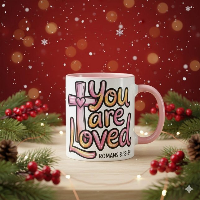 You Are Loved Christian 11 oz Coffee Mug Tasse (Von Creator hochgeladen)