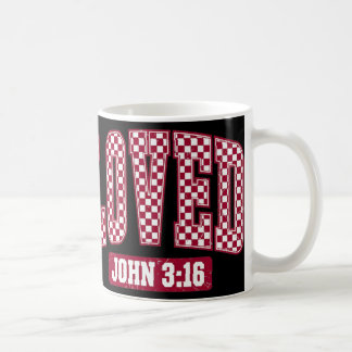 You Are Loved John 3_16 For God So Loved The World Kaffeetasse