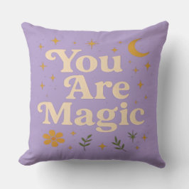 You Are Magic - Inspirational Star Design with Pos Kissen
