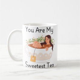 You Are My Sweetest Tea Cute Aesthetic Classic Mug Kaffeetasse