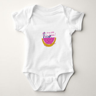 "You Are One in a Melon" Lustiges Wassermelonen-Wi Baby Strampler