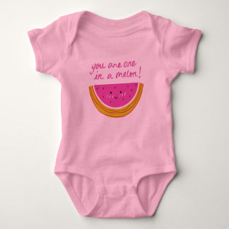 "You are one in the Melon" Baby Bodysuit Baby Strampler