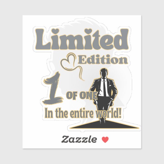 You Are One of One – Limited Edition Confidence Aufkleber (Blatt)