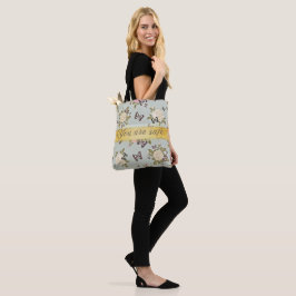 „You Are Safe“ Babyzubehör-Tasche – Floral