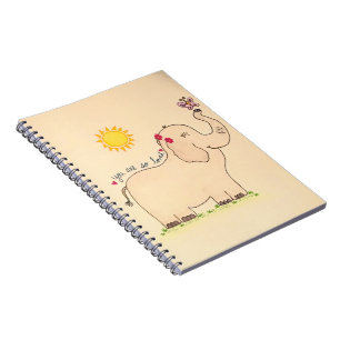 "You are so Loved" Elephant-Notebook Notizblock