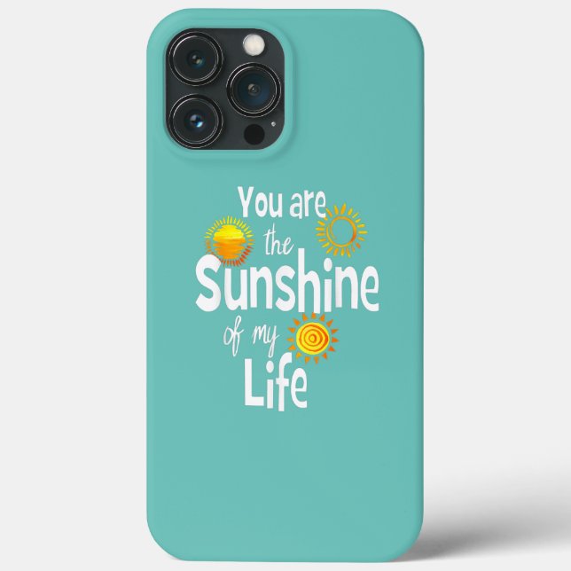 You Are The Sunshine of My Life Pärchen Mom Dad Case-Mate iPhone Hülle (Rückseite)