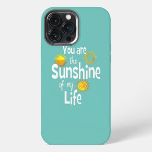 You Are The Sunshine of My Life Pärchen Mom Dad iPhone 13 Pro Max Hülle