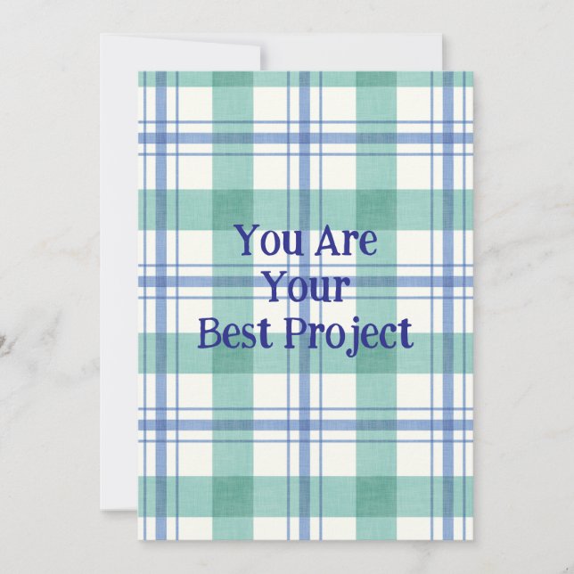 You are your best project einladung (Vorderseite)