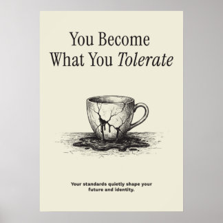 You Become What You Tolerate Poster