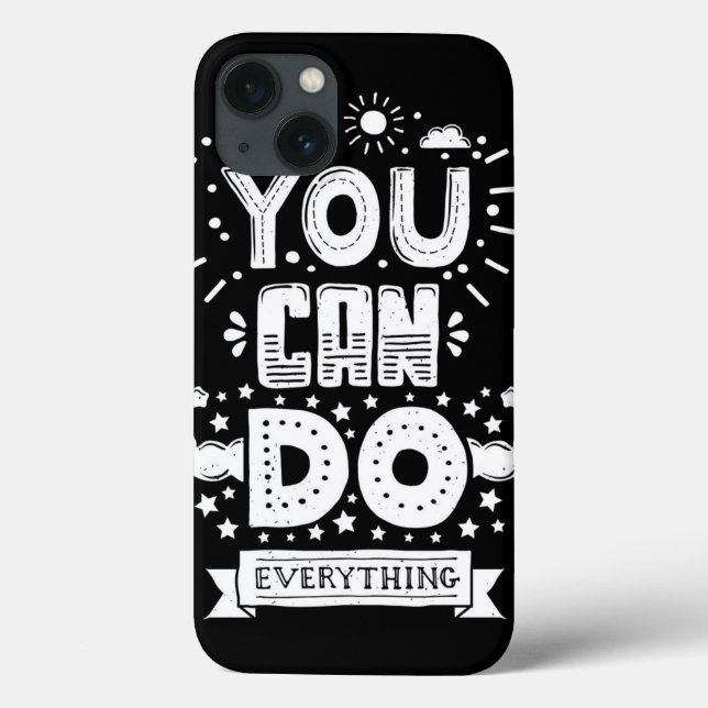 You Can Do Everything Case-Mate iPhone Hülle (Rückseite)