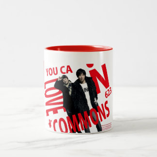 YOU CAN LOVECOMMONS マグType1 Zweifarbige Tasse