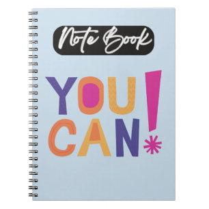 You Can Spiral Notebook - Empowerment Notizblock