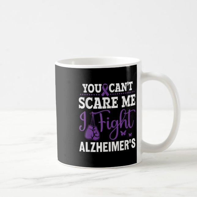 You Can't E Me I Fight Heimer's - Dementia Awarene Kaffeetasse (Rechts)