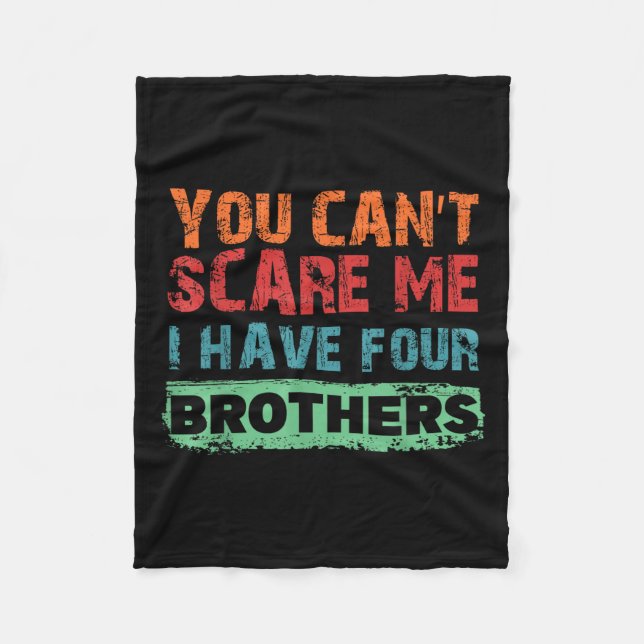 You Can't E Me I Have Four Brothers  Fleecedecke (Vorderseite)