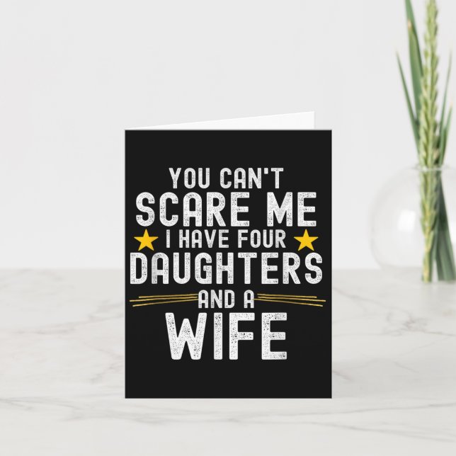 You Can't E Me I Have Four Daughters And A Wife  Karte (Vorderseite)