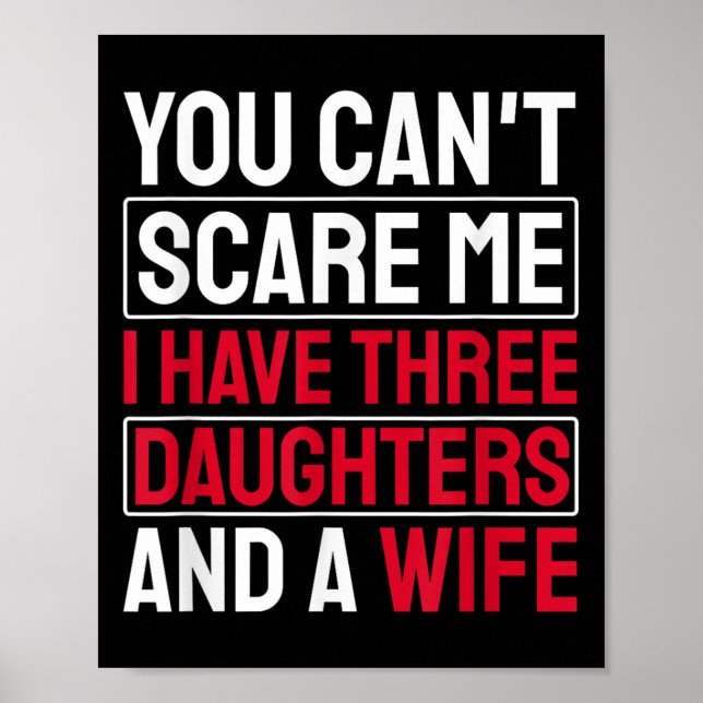 You Can't E Me I Have Three Daughters  Poster (Vorne)