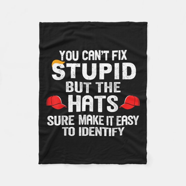 You Can't Fix Stud But The Hats Sure Make It Easy  Fleecedecke (Vorderseite)