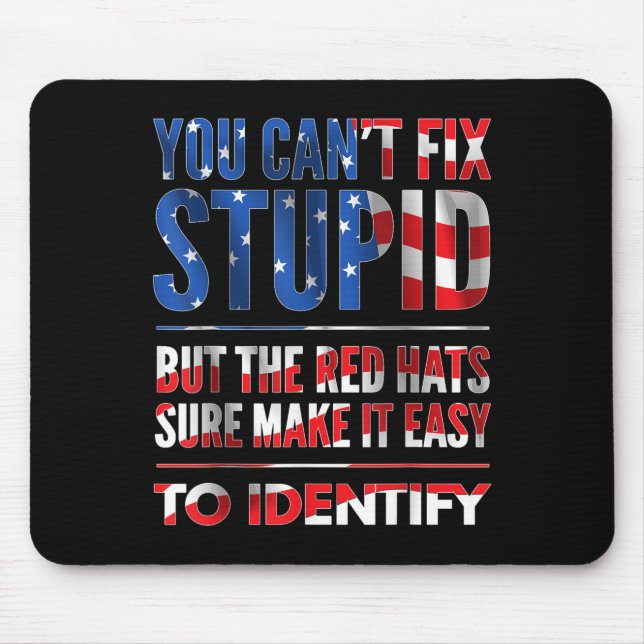 You Can't Fix Stud But The Hats Sure Make It Easy  Mousepad (Vorne)