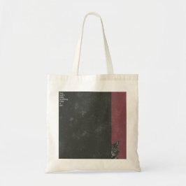 ”You can't hide anything from a cat”　tote bag  Tragetasche